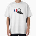 France Football Power Kick – Tricolour Soccer Boot & Ball Design by thesmilngnature