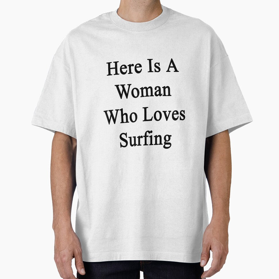 Here Is A Woman Who Loves Surfing by supernova23