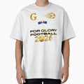 Australia Football 2026 For Glory | Australian Soccer Fan Gift | Football Supporter Pride | Gold Sports Design by Art IN Pack