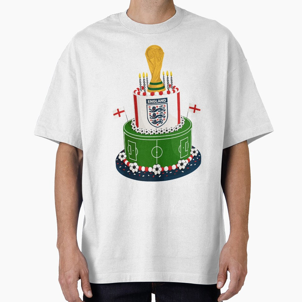 England World Cup 2026 Cake by The Home Of Pink Peach