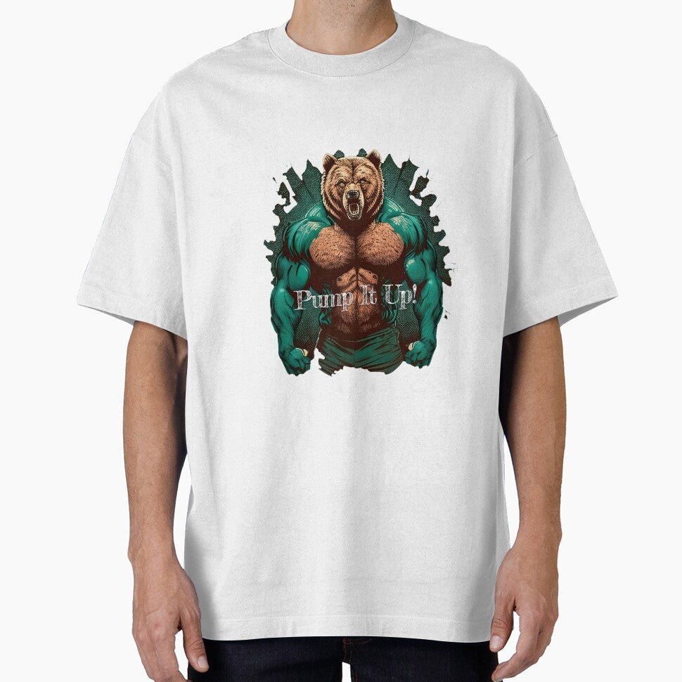 Pump It Up!DesignBodybuilding Fitness Gym Workout Exercise Merch Print Design by tengamerx