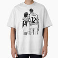 Luka Modric and Adrien Rabiot Black and White Version by Aldduardo