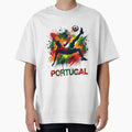 Portugal Soccer Fan T-Shirt | Red Green Football Pride Tee | Portuguese Fan Gift 2026 by 3ac-Arts