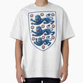 England Blue Lions & Roses Football Fan Heraldry by jimmy-digital