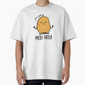 Medi-tater Cute Meditating Potato Pun by punnybone