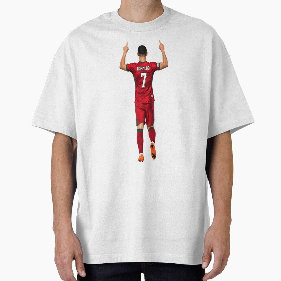 Cristiano Ronaldo Portugal #7 Football Legend Graphic  | Soccer Fan Art Design by joyorashop
