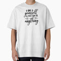 Yoga Quote Be Yourself and You Can Be Anything Motivational Saying by SoccaTamam