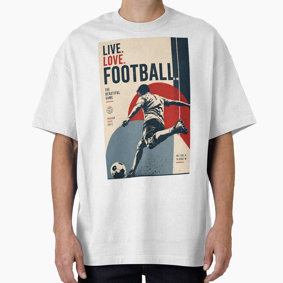 Vintage Soccer Graphic T-Shirt by Day Dreamer