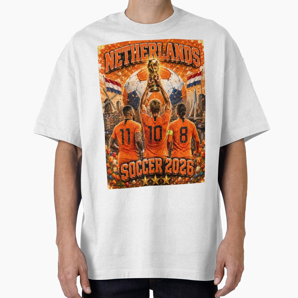 Netherlands Soccer 2026 Shirt – Dutch Football Fan Gift by UrbanPrintVibes