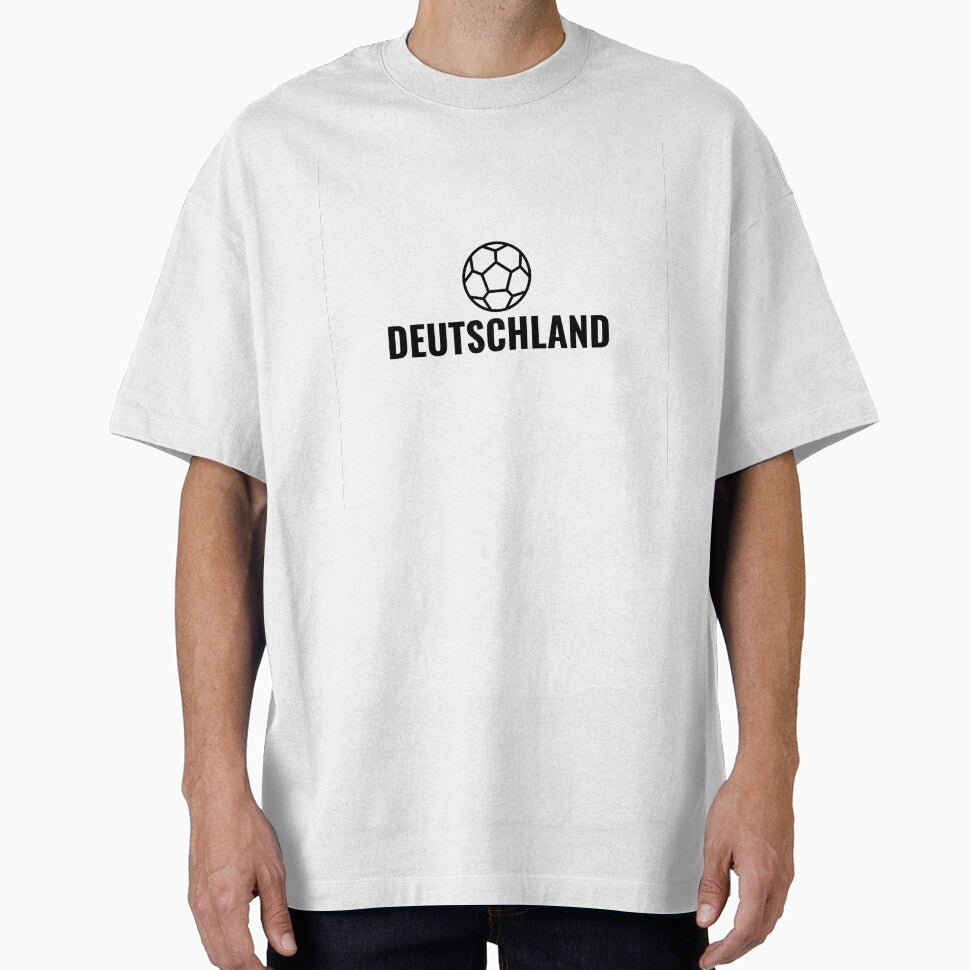 DEUTSCHLAND Soccer Tee – German Football Fan Shirt | Uncle Jichuan by Uncle-Jichuan