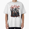 Bts Arirang Group Poster Red Accent Moamaxshop Tee Unisex T-shirt, Sweatshirt, Hoodie (1)