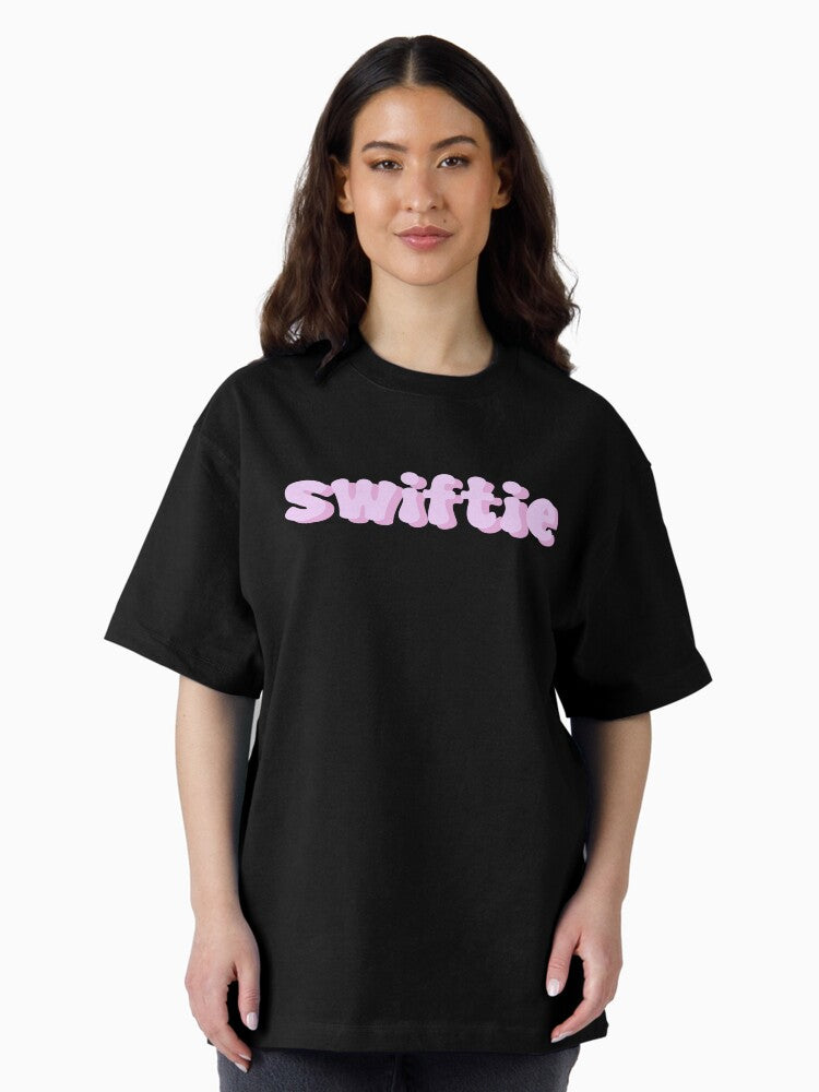 swiftie Oversized T-Shirt Hoodie, Sweatshirt | PureTeeCo.com (Image 2)