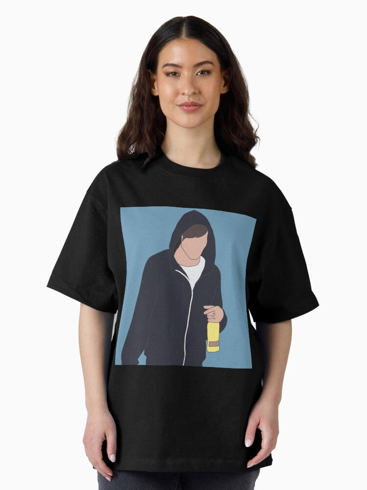 Louis Tomlinson and the Chocolate Milk Oversized T-Shirt Hoodie, Sweatshirt | PureTeeCo.com (Image 2)