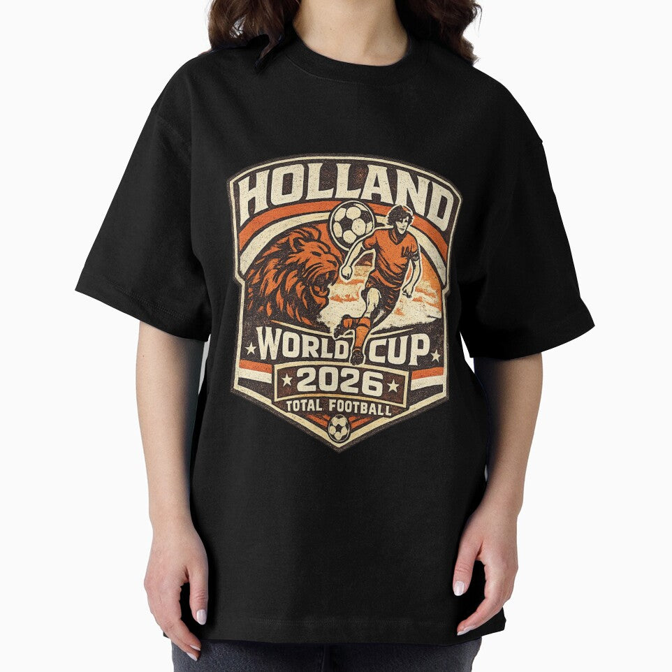 Holland World Cup 2026 Total Football Retro Vintage T-Shirt by ArthUpscale