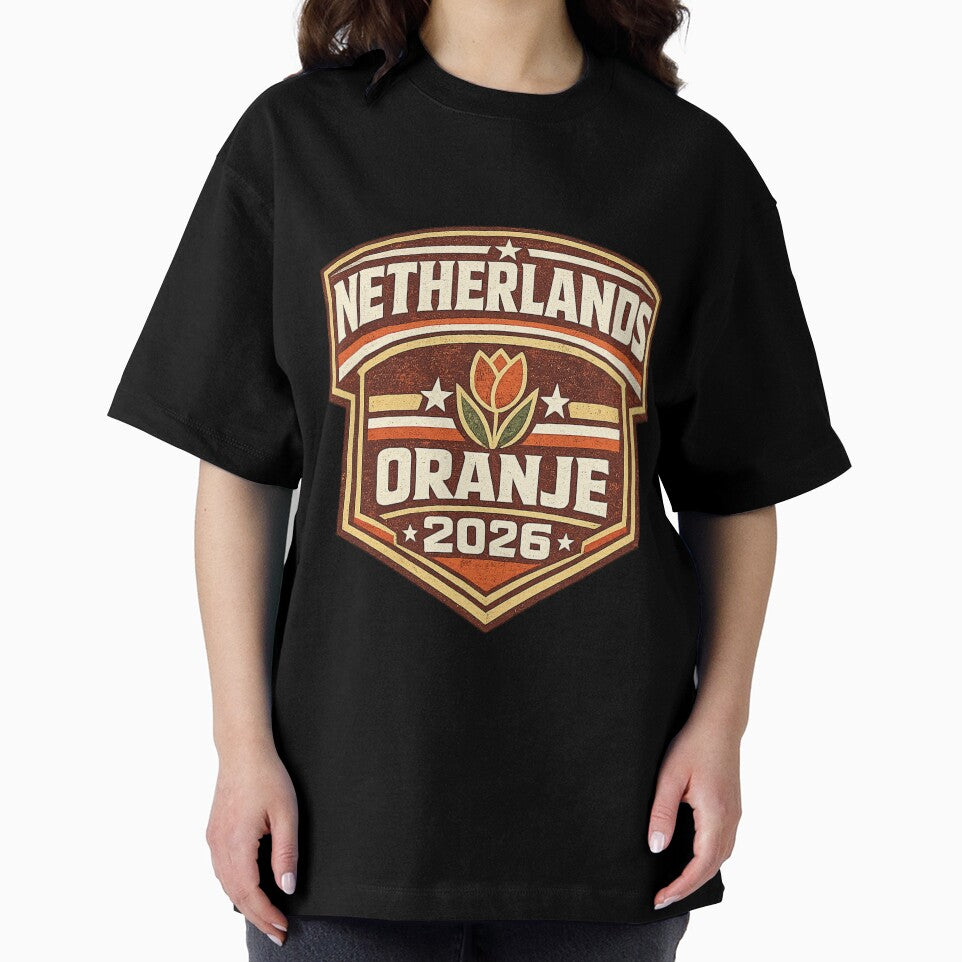 Netherlands Oranje 2026 Retro Vintage Football Fan T-Shirt by ArthUpscale