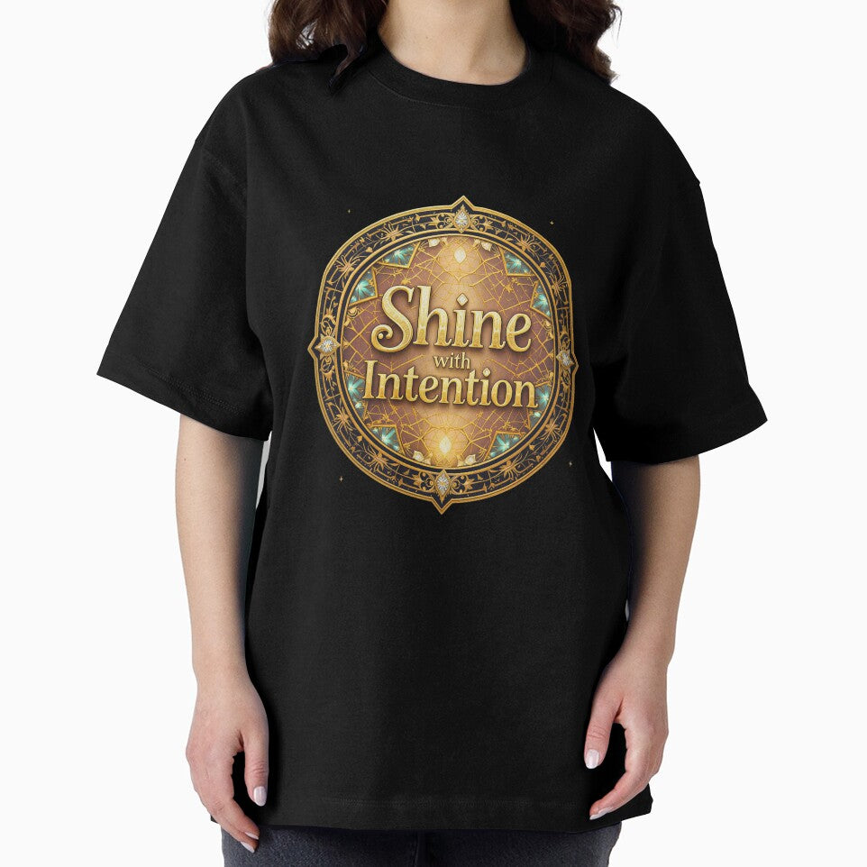 Elegant Art Deco Shine with Intention by AQUILAKREO