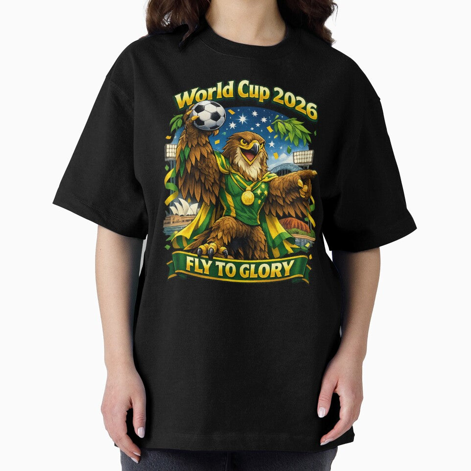 Australia World Cup 2026 Eagle Fan Art by Retro Arabica