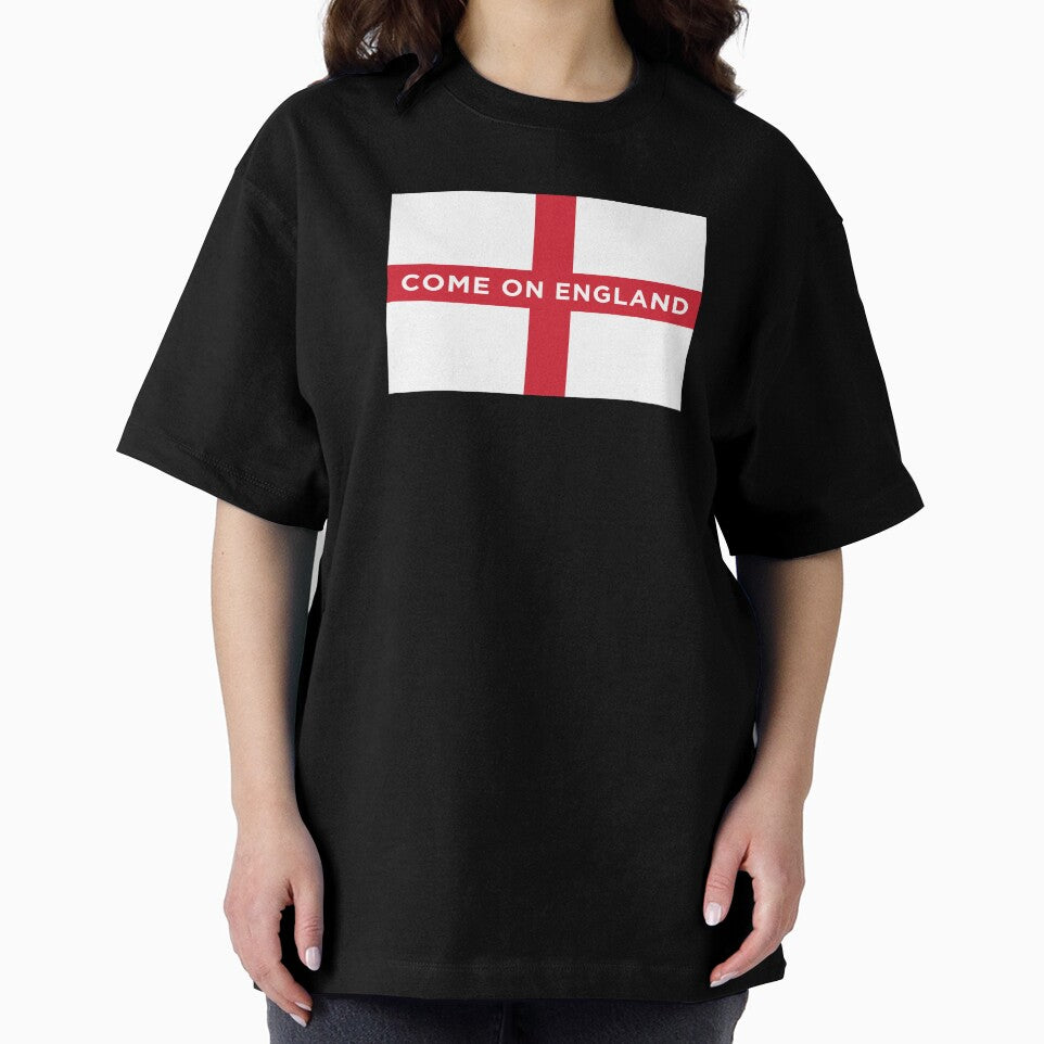 Come On England Flag (On Blue) by STUDIO-72