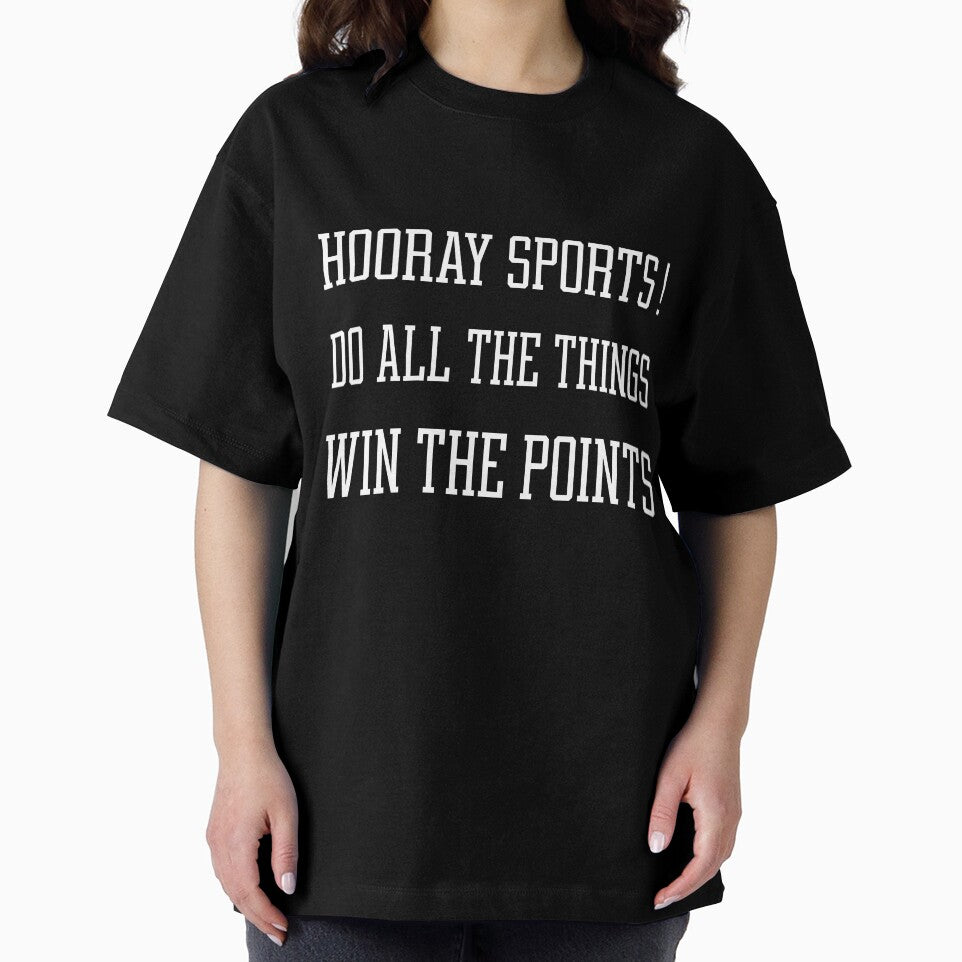 Hooray Sports Shirt | Funny Soccer Mom Tee | Game Day Gift | Sports Parent Crewneck by rvanderveken