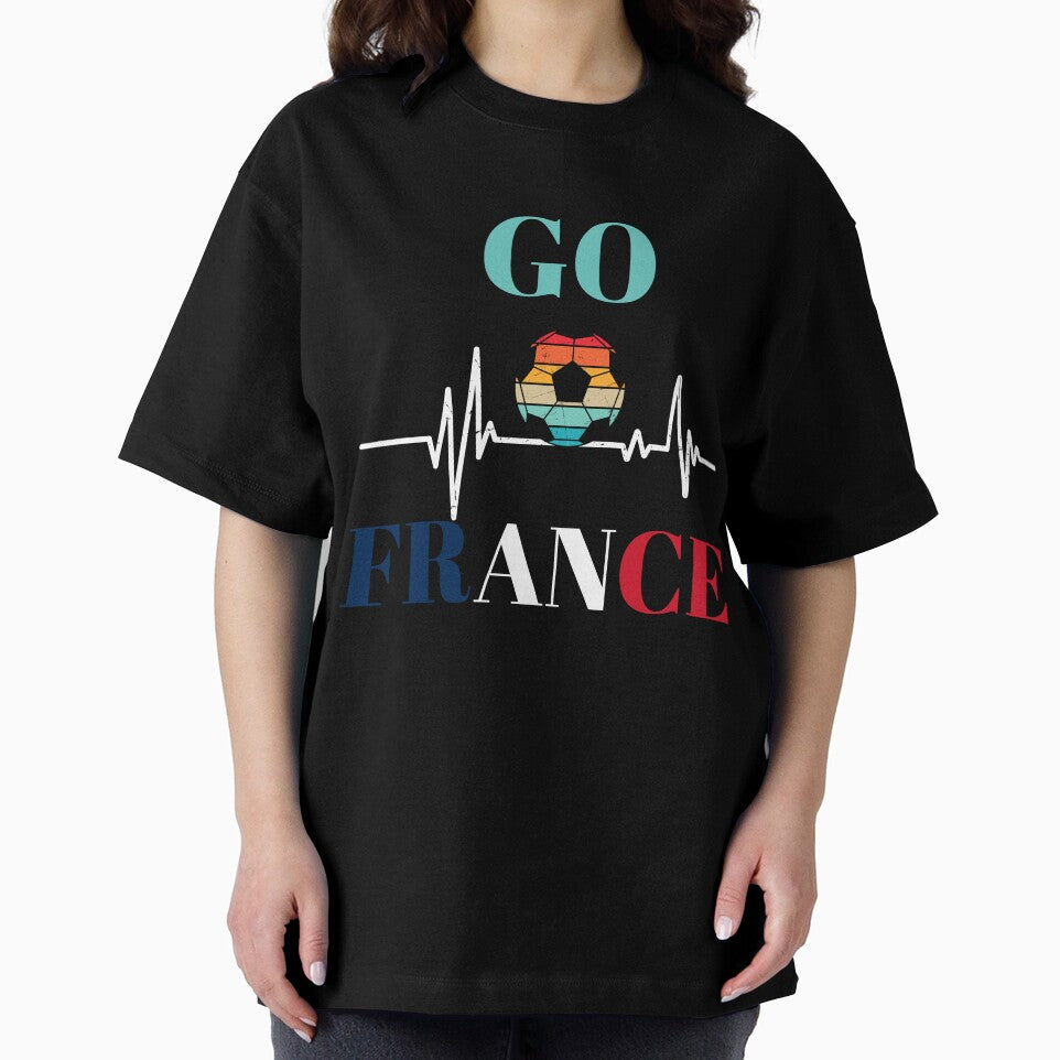 Go France Football T-Shirt by netdota
