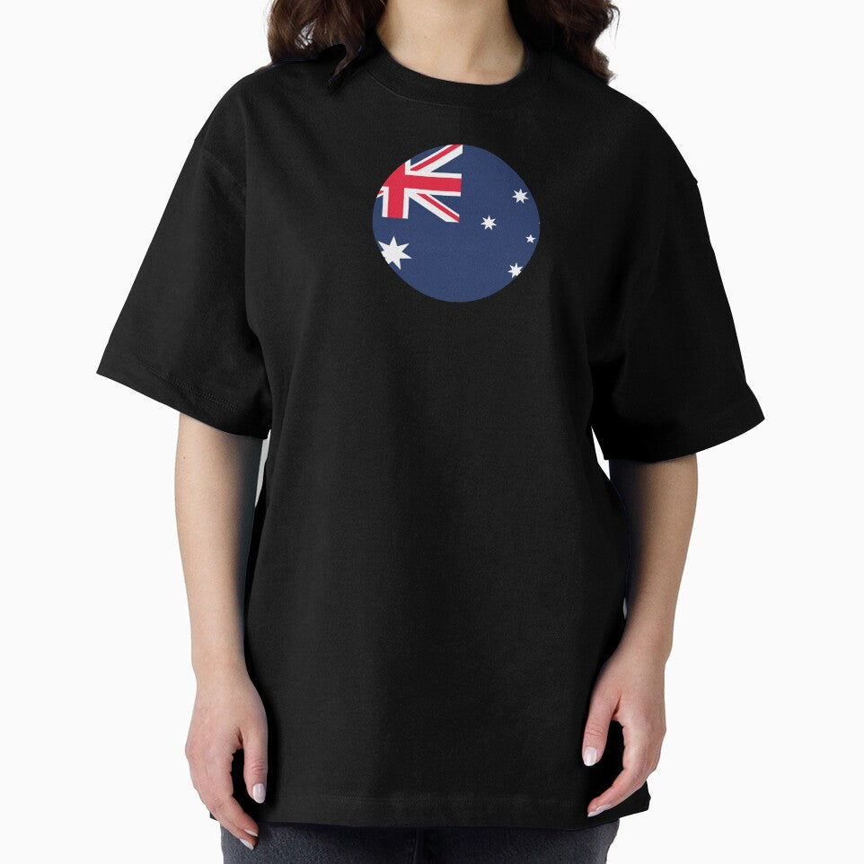 Australia Circle Flag (On White) by STUDIO-72