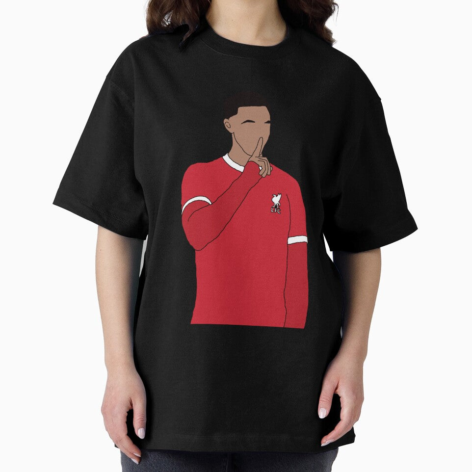 Trent Alexander-Arnold Shush by Three Word Doodles