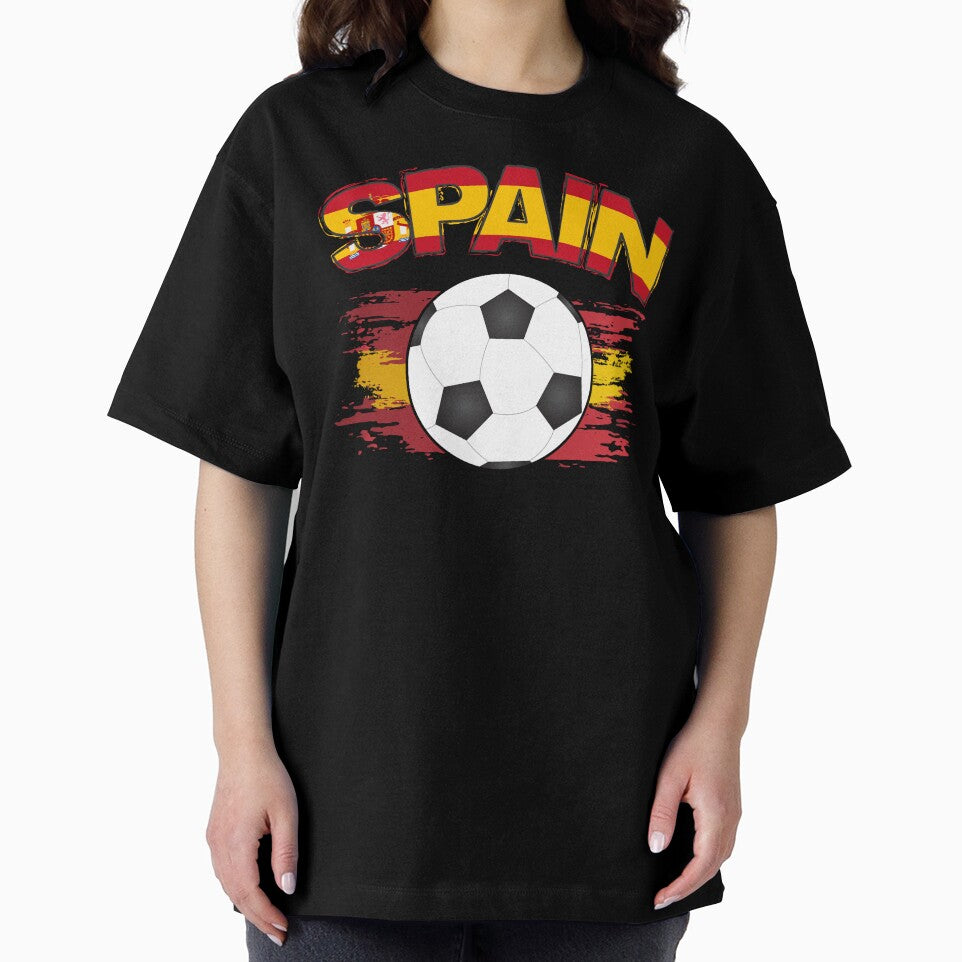 Spain Soccer Flag Jersey, Spain Football Fun by redodaha