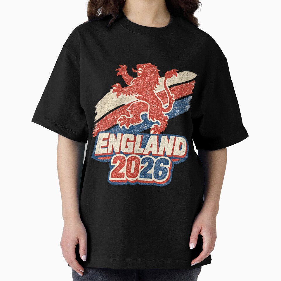 England 2026 – Three Lions World Cup Retro by ArthUpscale