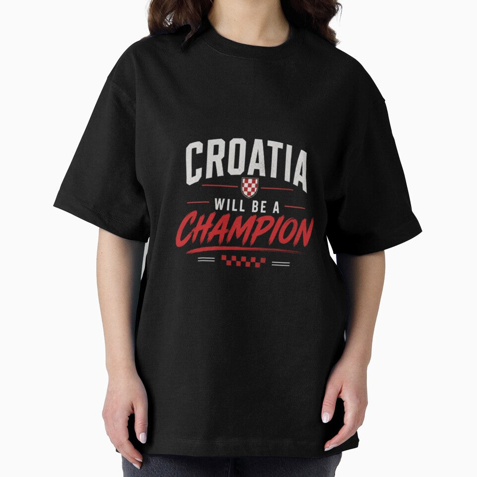 Croatia Will Be Champion Shirt – Croatia Football Fans | Vatreni World Cup Design by Mood Printz