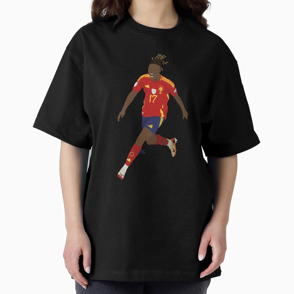 Nico Williams goal vs England by jbsgrafico