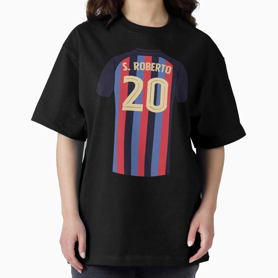 Sergi roberto Barcelona football jersey number 20 by Justtrendytees