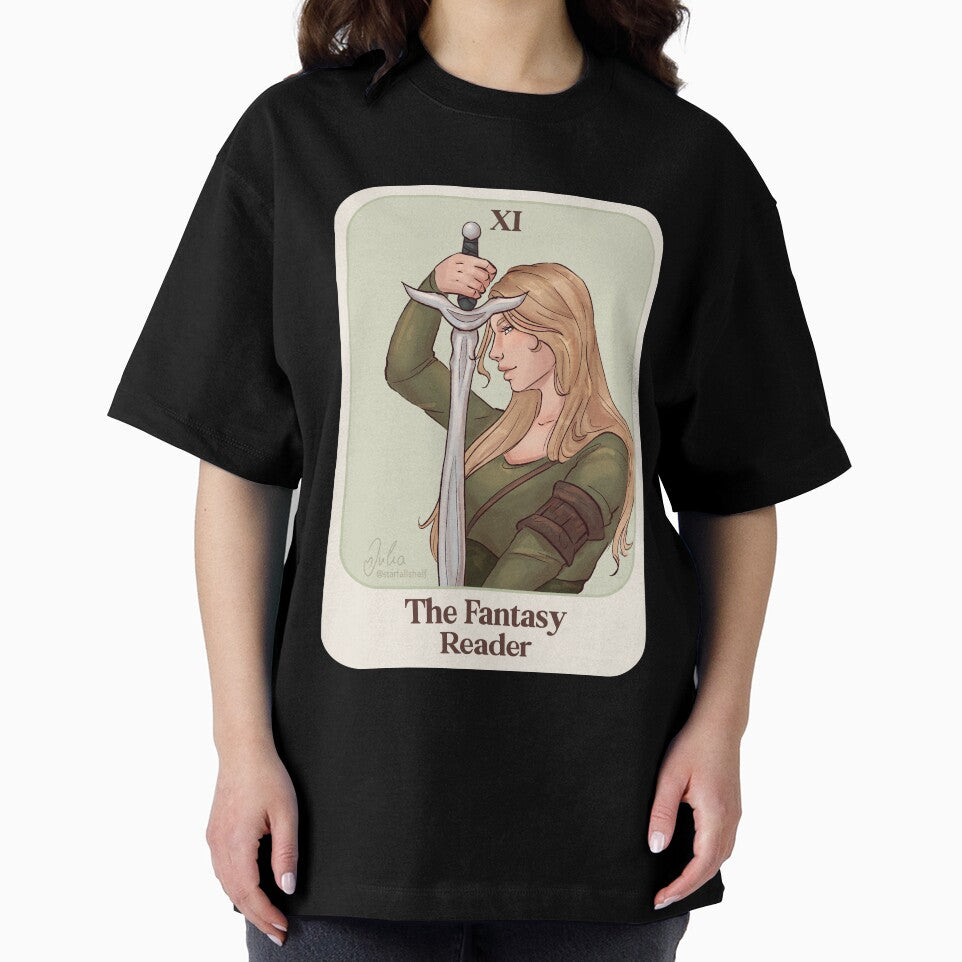 The Fantasy Reader Tarot Card by starfallshelf1