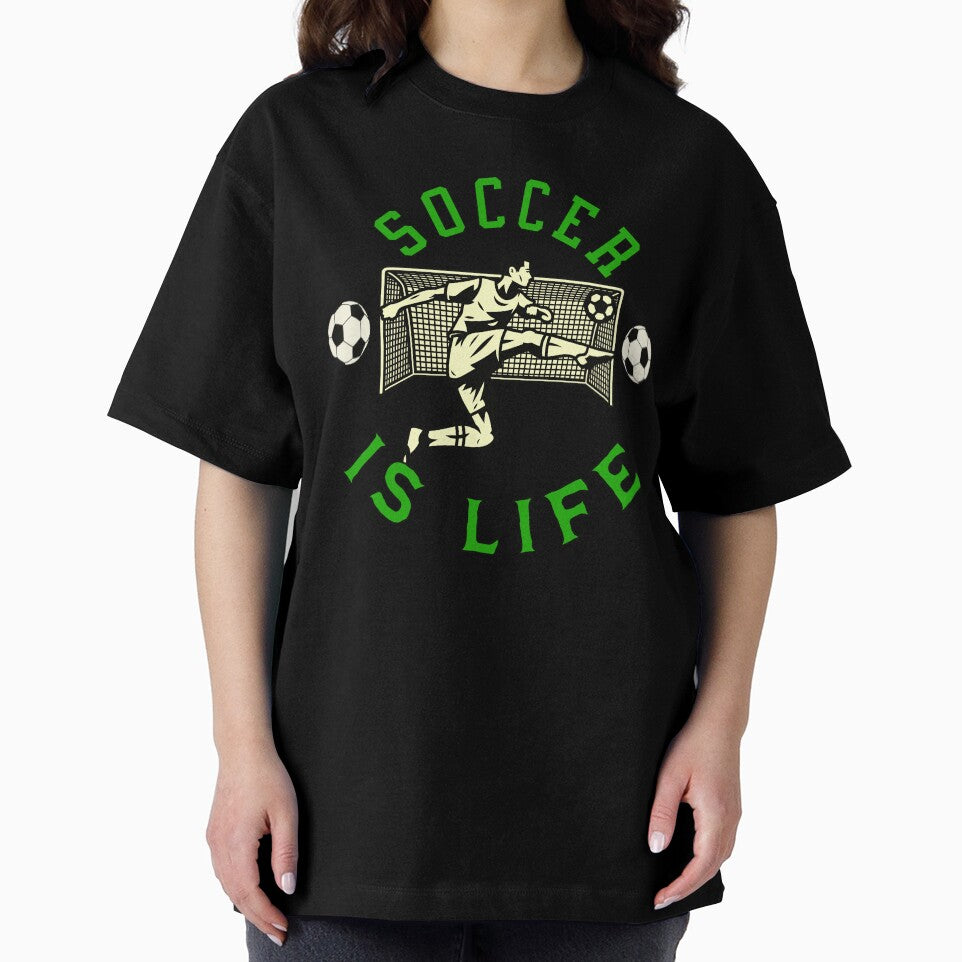 Soccer Is Life Goal Striker by ZeptepiTrends