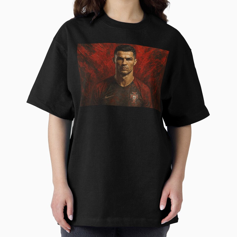 Cristiano Ronaldo Portrait by SahulArtGallery