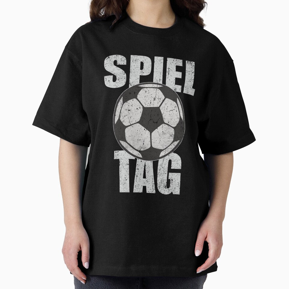Vintage soccer game day fan and player by Dirk4171