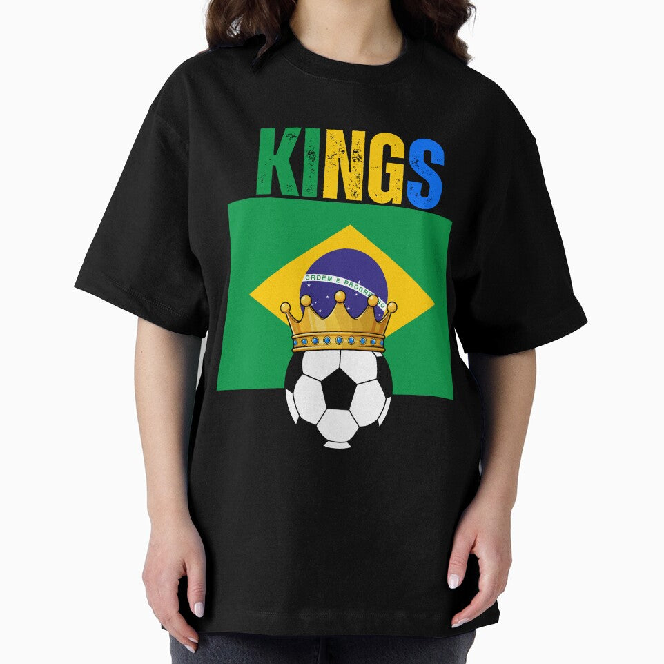 Brazil Kings of Football Soccer Fan Design by Karim-Karem