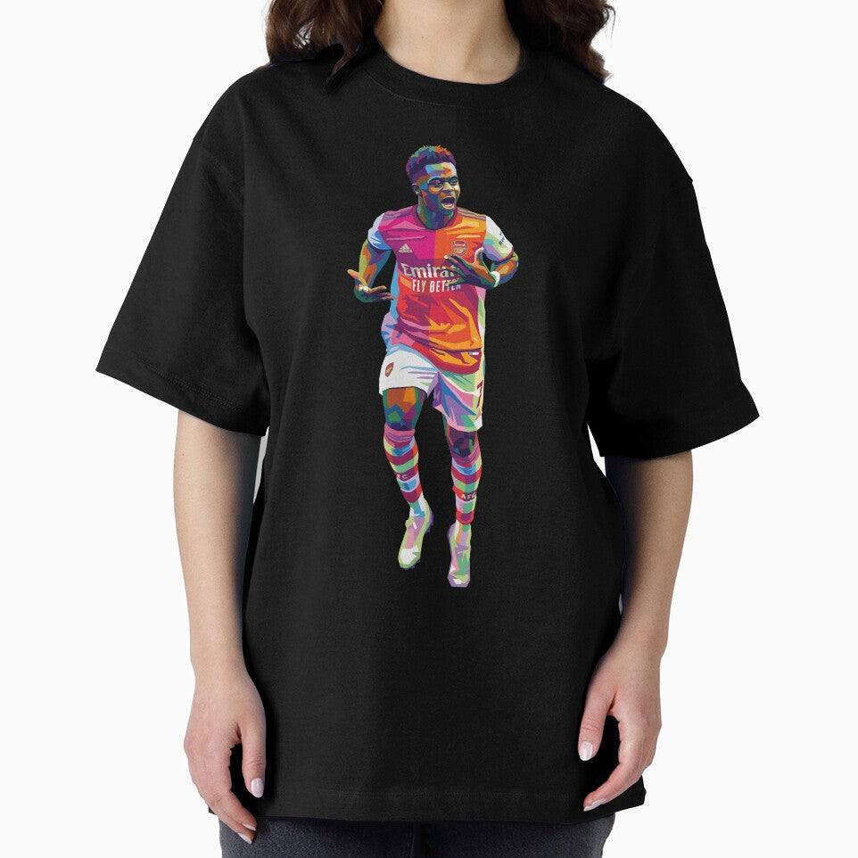 Wpap art Bukayo Saka Celebration by princejolin