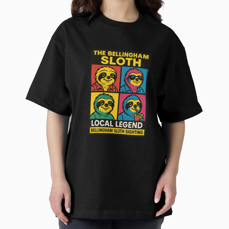 The Bellingham Sloth: Local Legend by PosiPrints