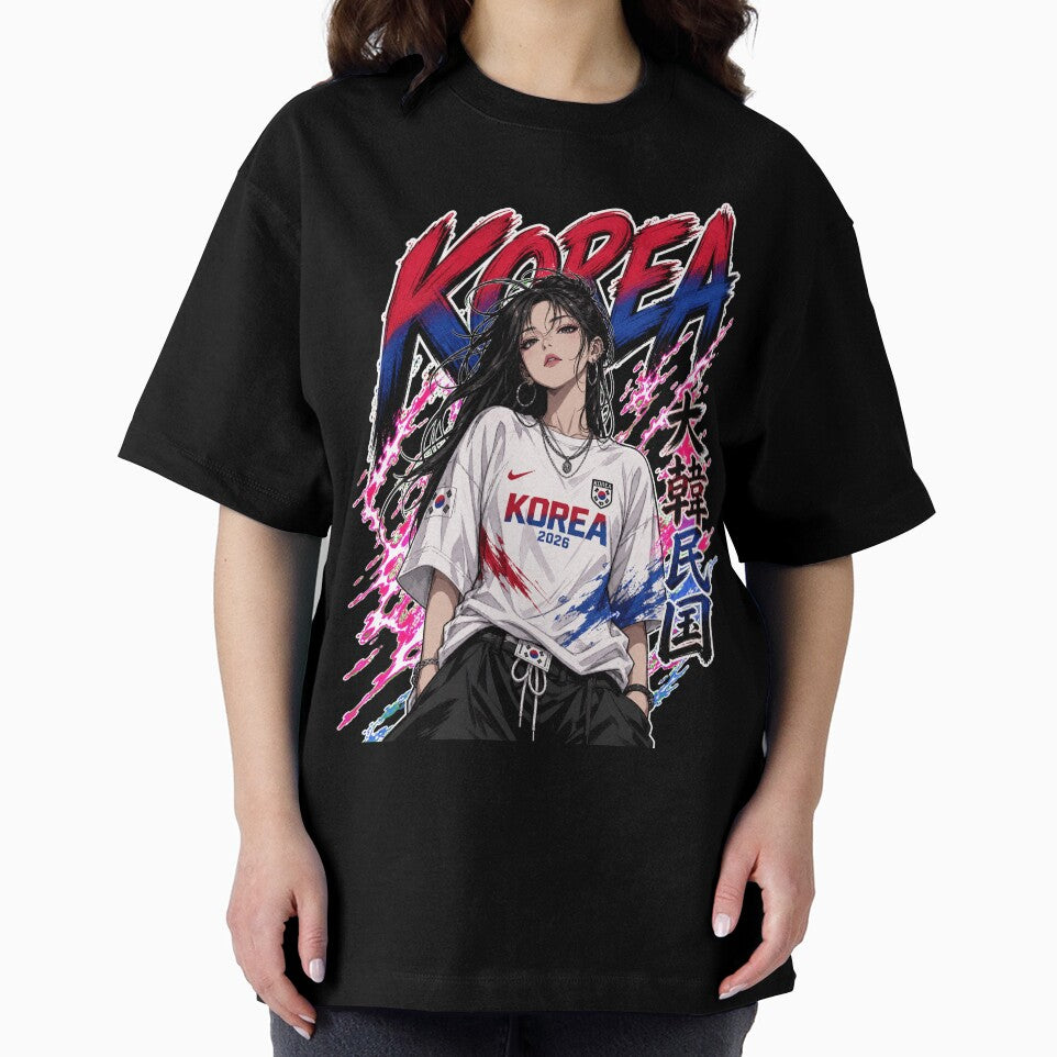 Fierce South Korea Anime Soccer Girl - World Cup 2026 by Senpai Syndicate