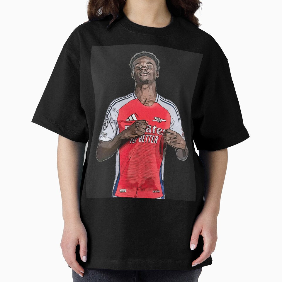 Bukayo Saka comic Style. Arsenal FC by ocusido