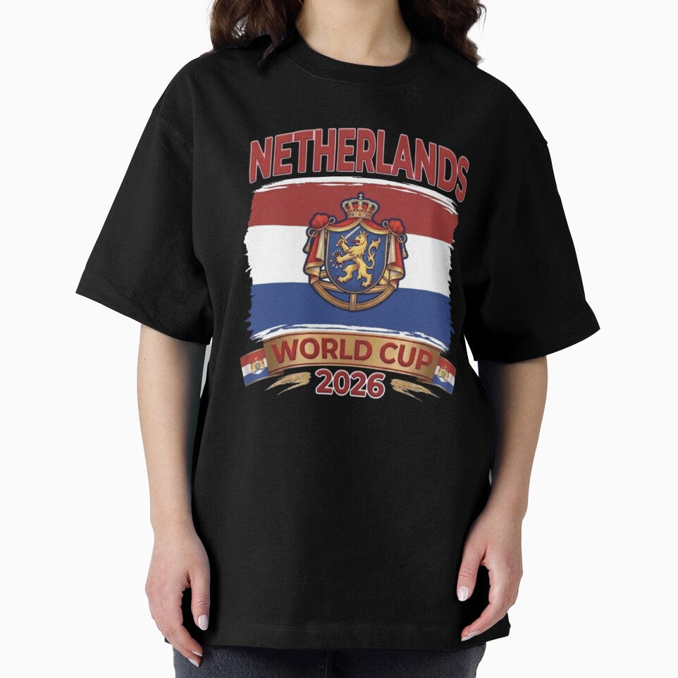 Netherlands World Cup 2026 Coat of Arms Football Design by  The Midnight Library - Book Lover Gifts & Kindle Accessories