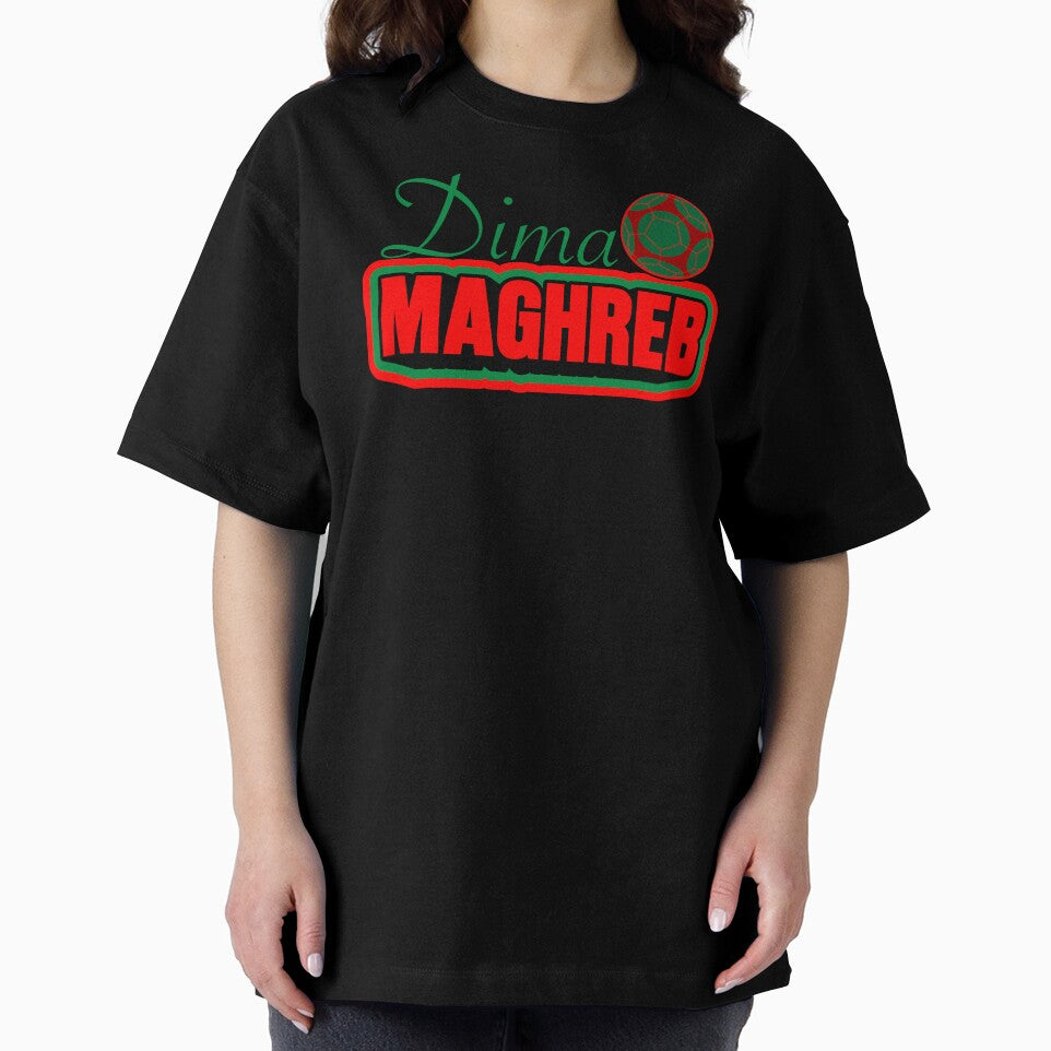 Dima Maghreb – CAN Morocco 2025 Football Fan Design | Moroccan Soccer Pride by NicolasMar