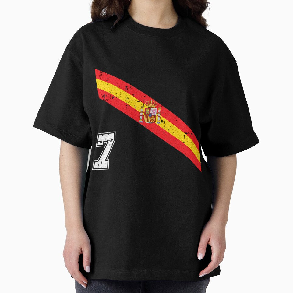 Spain Soccer Number 7 Spanish Football Espana Sports Fan by nadryloreciu