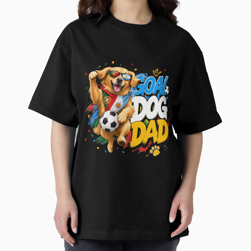 Goal Celebration Golden Retriever Dog Dad Kawaii World Cup 2026 by Ashley critters