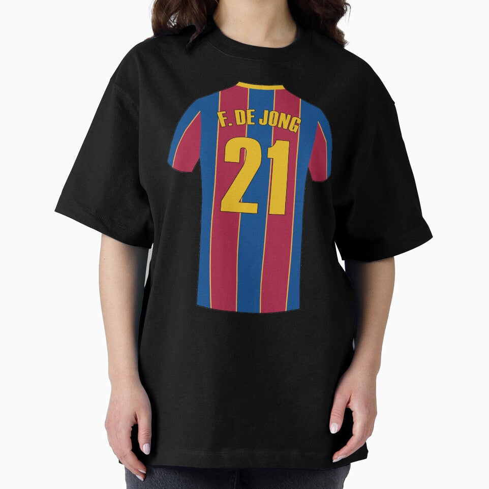 Barcelona football jersey number 21 by Justtrendytees