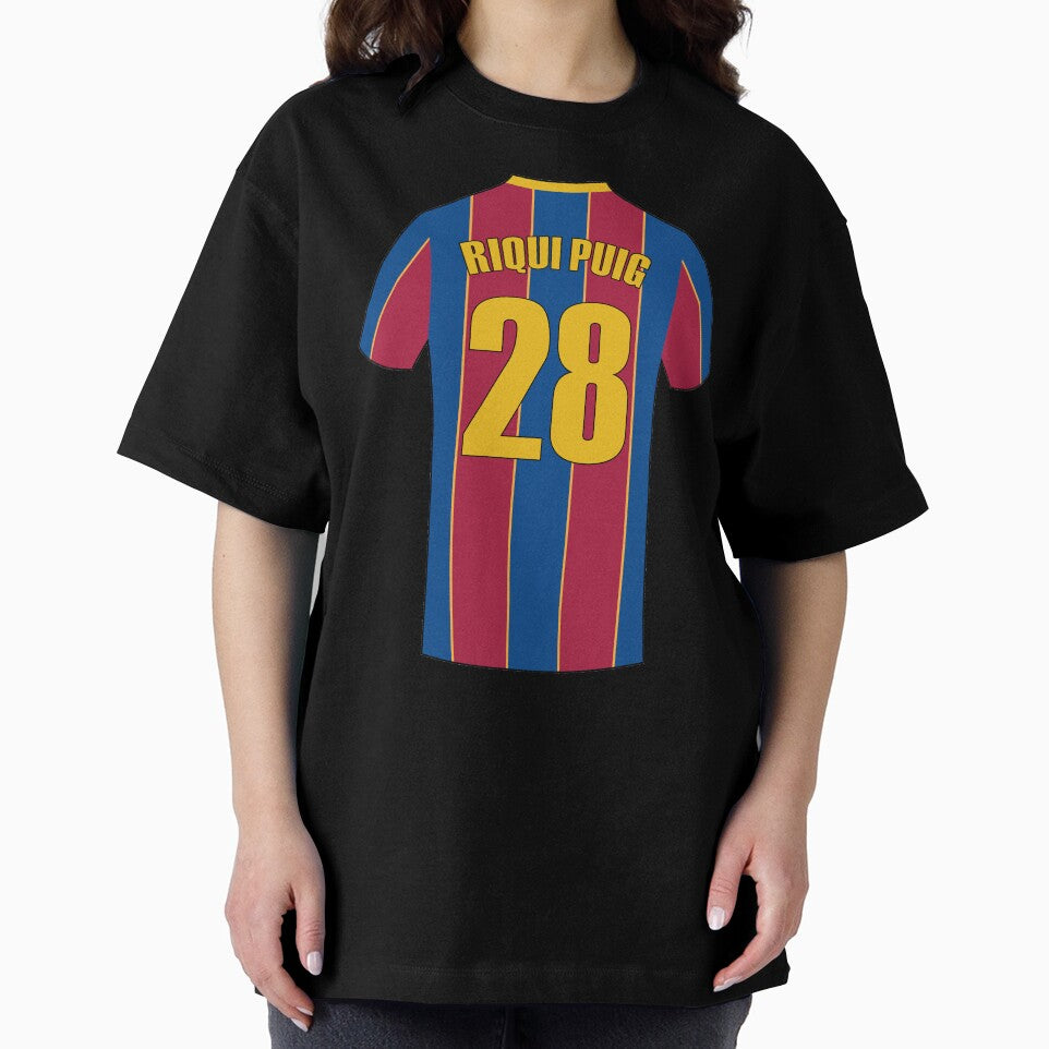 Riqui Puig Barcelona football jersey number by Justtrendytees