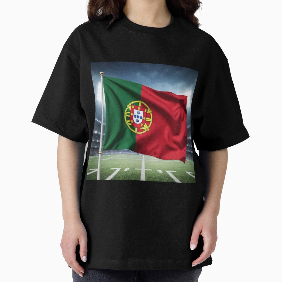 Portugal Flag 3D Football Design – Supporters Portugal by artsdesignpro