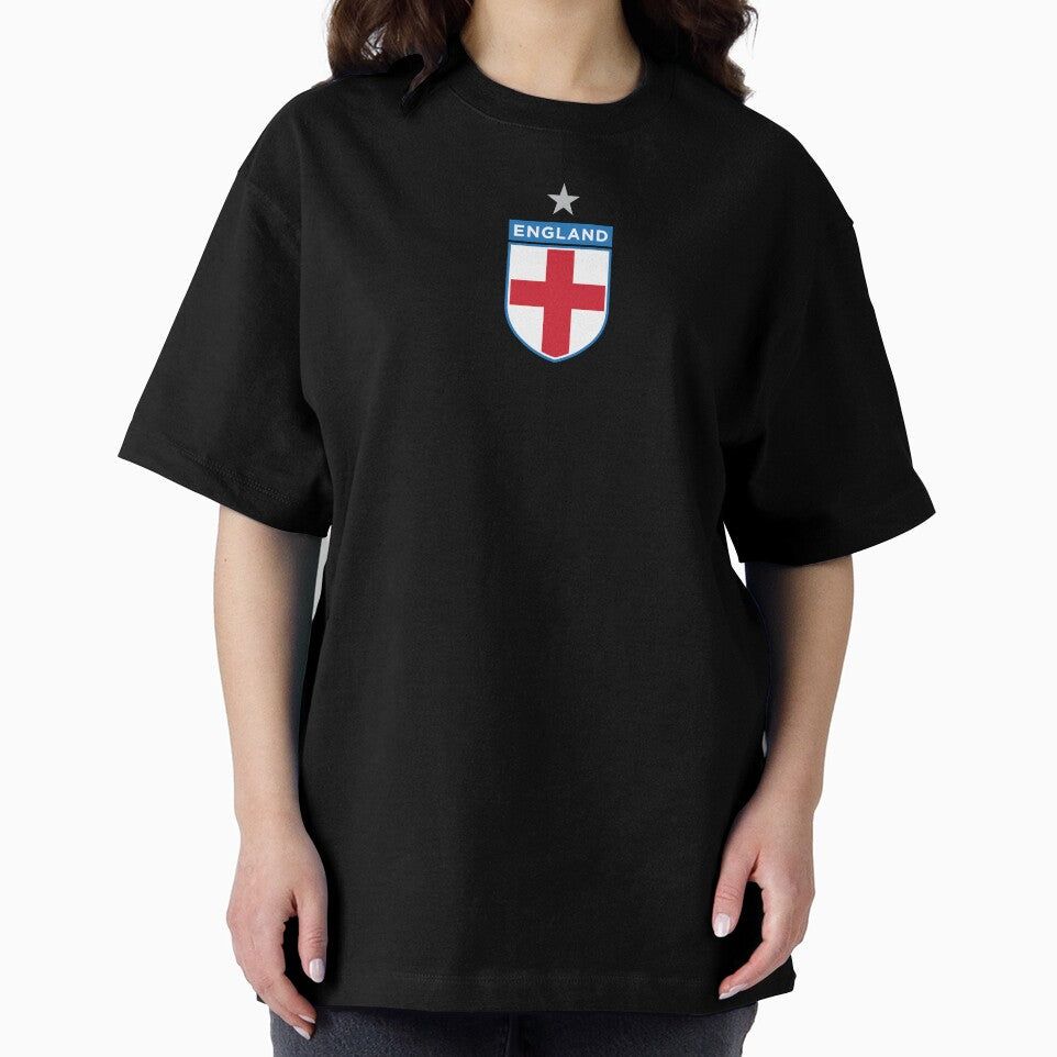 England Shield Flag (On Black) by STUDIO-72