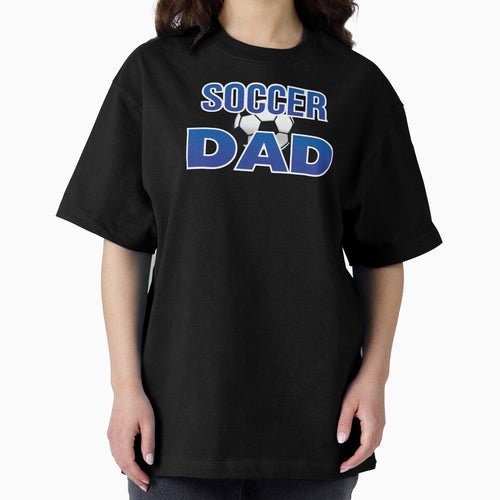 'Soccer Dad' (White) by The Button Gal