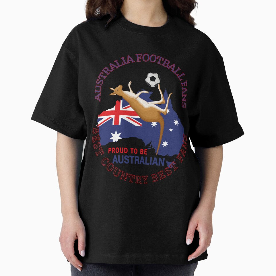 AUSTRALIA FOOTBALL FANS COLORFUL UNIQUE by al21ex